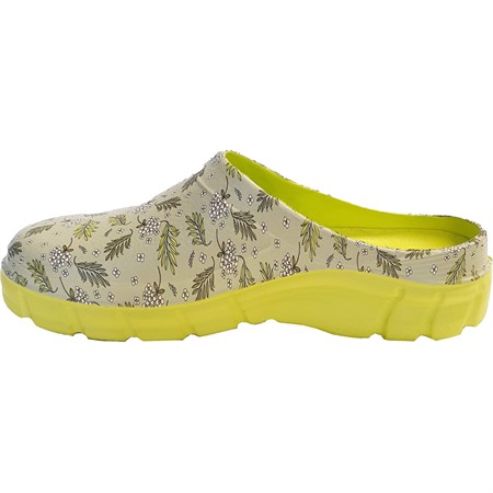 Lättviktssko Lily lime/småblommig strl 36