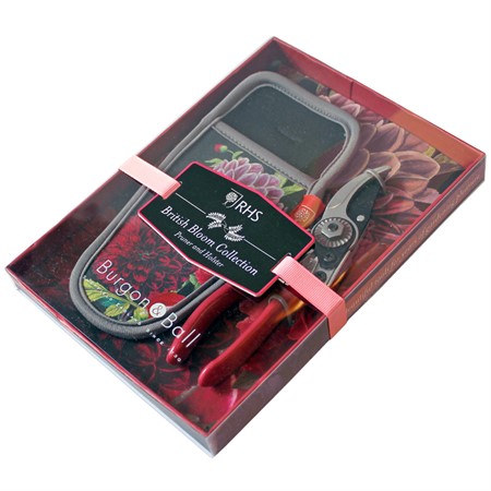 Secateur and Holster - British Bloom, Gift boxed,