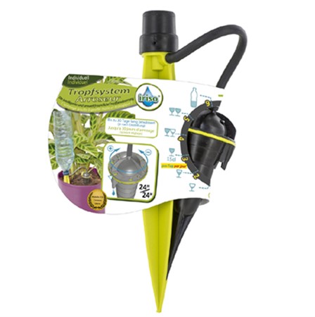 Dropp-bevattning, ställbar