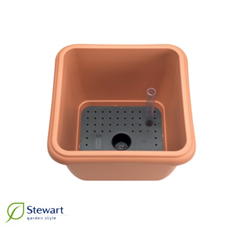 Självvattn kruka 30 cm, terracotta