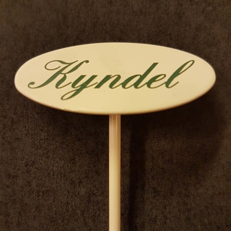 Candlelight sign small on spear