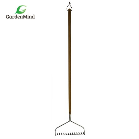 Kratta m långt skaft rostfri