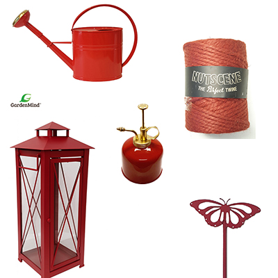 Röd naturton &amp; rosaröda nyanser