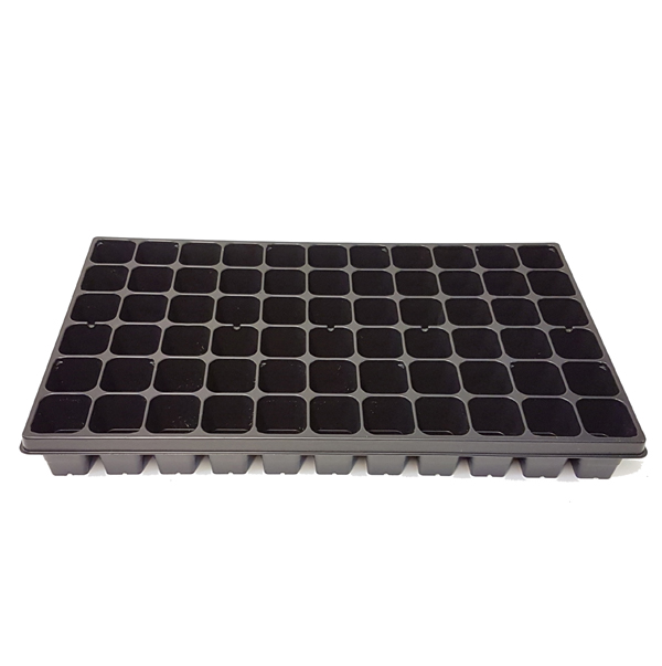 Pluggbrätte m 66 hål, svart