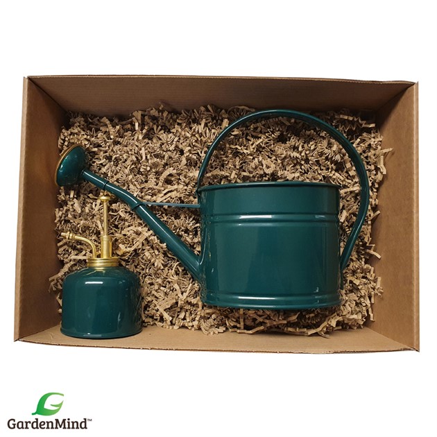 Set Mörkgrön (vattenkanna 1,7l + spray) GardenMind