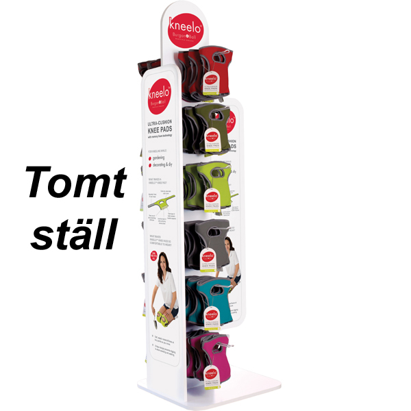Ställ KNEELO KNÄSKYDD i vitt laminat