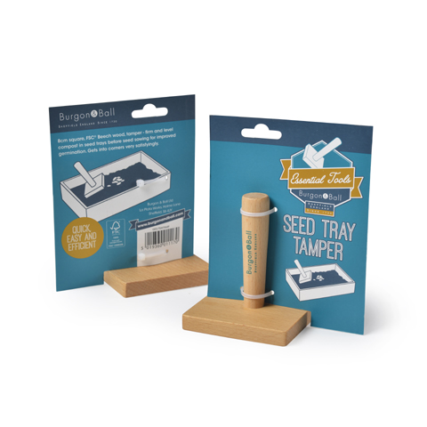 Tamper fyrkantig, 8 cm