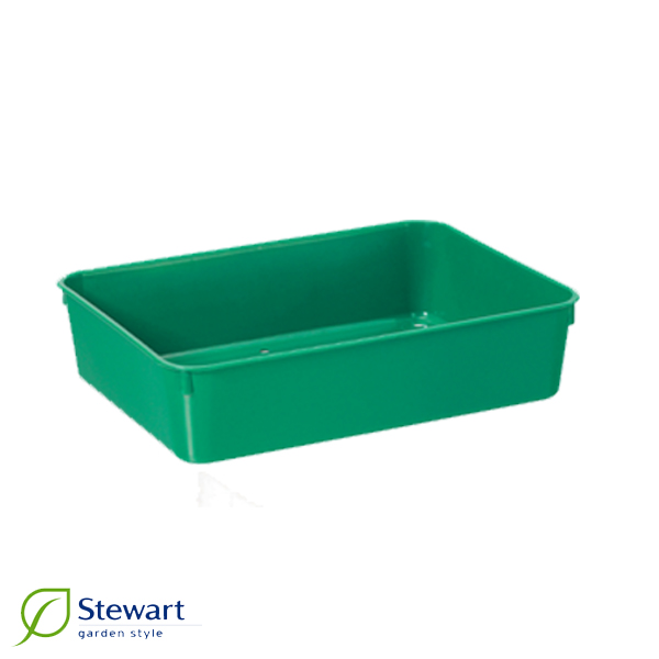 Sålåda med hål 22cm, grön