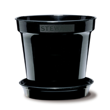 Plastkruka 8', svart