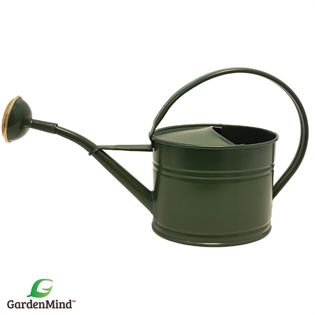 Vattenkanna oval m stril mossgrön  1,7 L