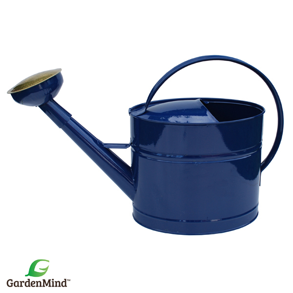 Vattenkanna oval m stril blå 10L