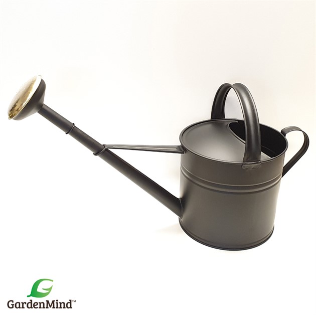 Vattenkanna rund m stril, mattsvart 8 L