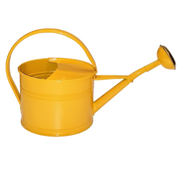 Vattenkanna oval m stril, guldgul 1,7 L