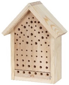 Insektshotell med observationskammare