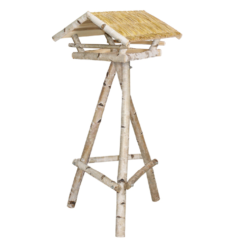 Fågelmatarbord med ben