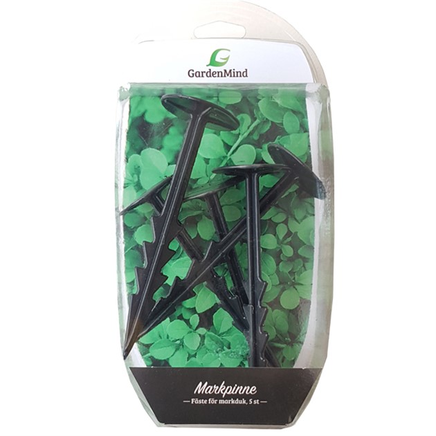 Markpinne för markduk m m 15 cm, 5 st