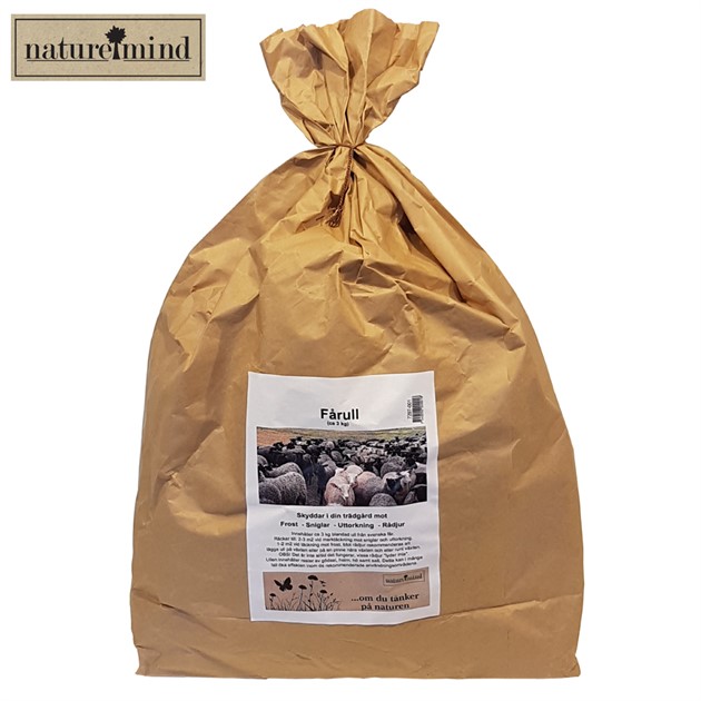 Ull för täckning / avskräckning 3 kg Naturemind