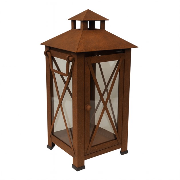 Lanterna 54 med magnetlås, rostig