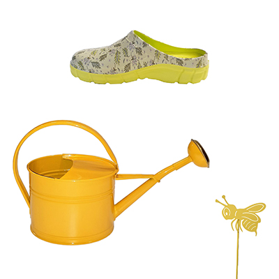 Gul naturton &amp; mönstrade gula nyanser