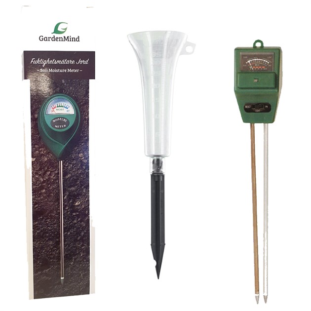 Regn-, PH- &amp; Fuktighetsmätare